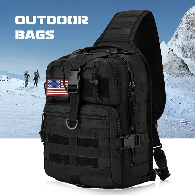 Edc Carry Backpack - 1pc 6.6gal Tactical Sling Backpack, Single