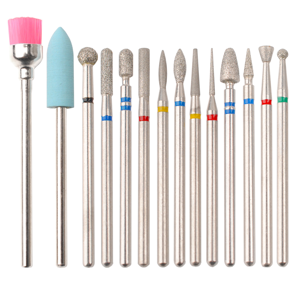 14pcs/set Nail Drill Machine B - Nail File Titanium avaliação e preço