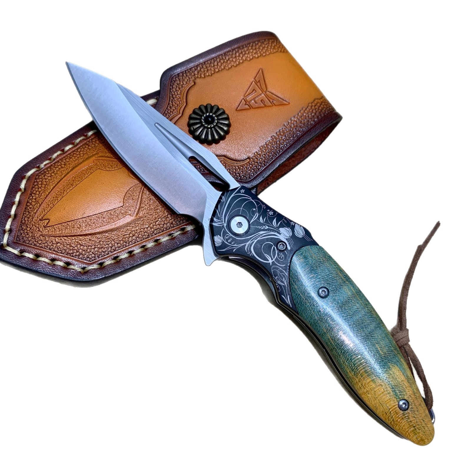 RHON 3.4inch EDC Knife High Ca - Edc Day Carry avaliação e preço