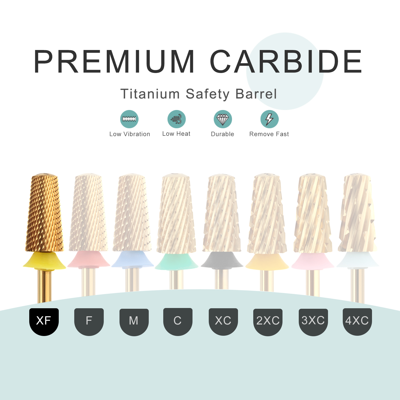 HYTOOS XF Titanium Safety Nail - Nail File Titanium avaliação e preço