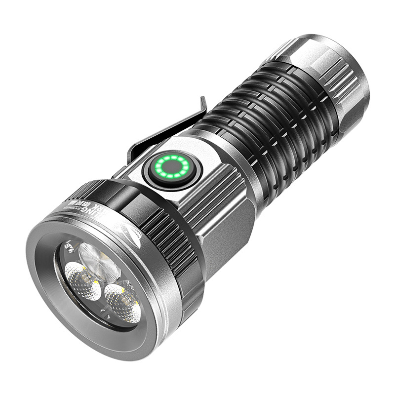 Small LED Flashlight USB C Rec - Edc Day Carry avaliação e preço