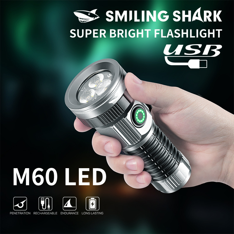 Small LED Flashlight USB C Rec - Edc Day Carry avaliação e preço