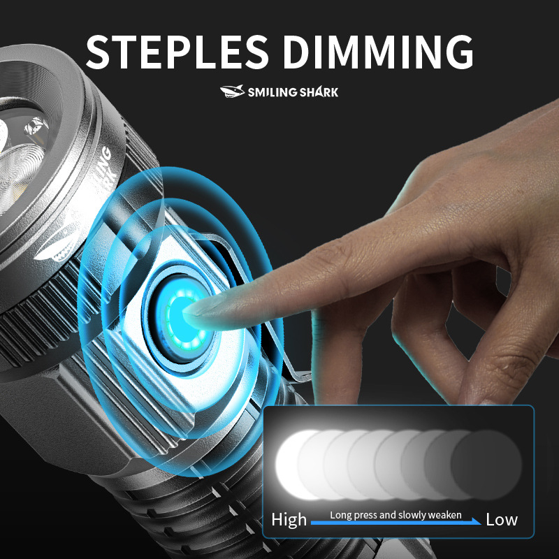 Small LED Flashlight USB C Rec - Edc Day Carry avaliação e preço