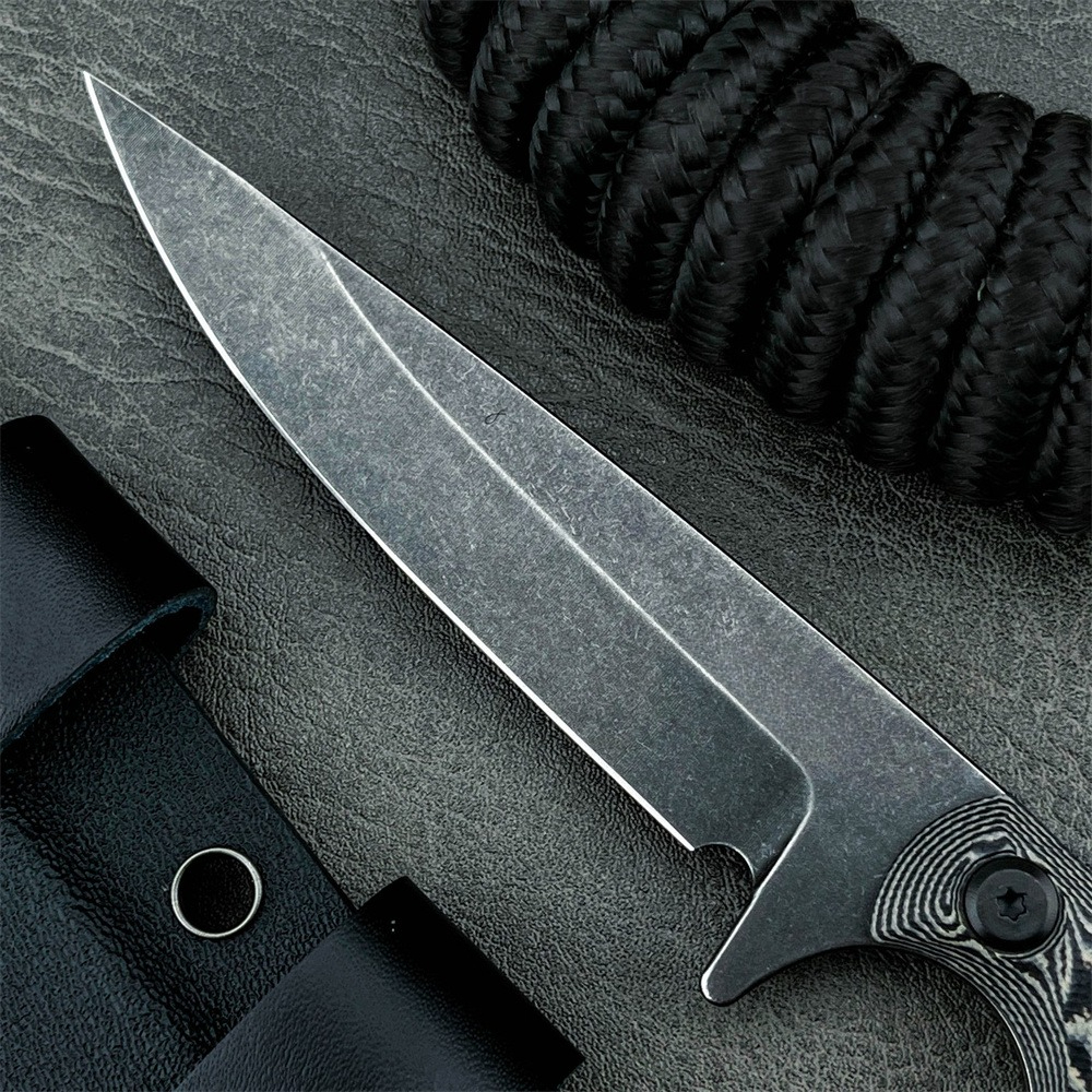 Full Tang Fixed Blade Knives 7 - Edc Every Day Carry おもちゃ avaliação e preço