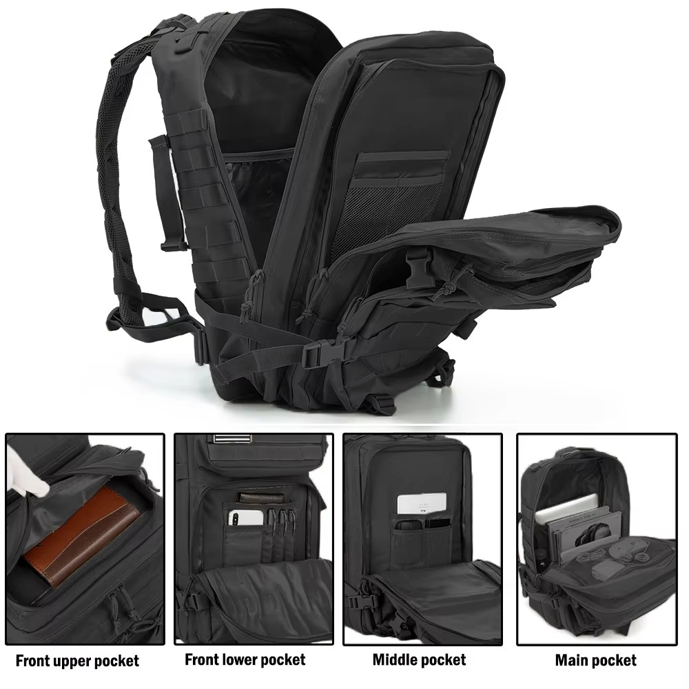 30L/50L Man Tactical Backpacks - Edc Everyday Carry avaliação e preço