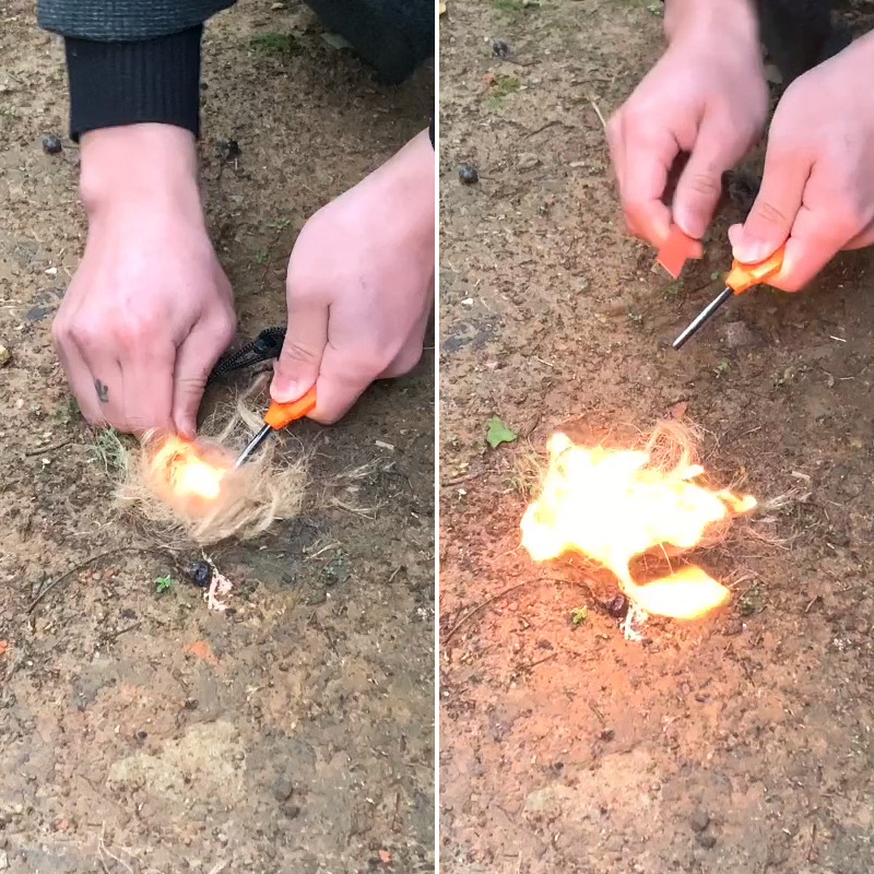 Outdoor Survival Flint Fire St - Ferro Rod Striker avaliação e preço