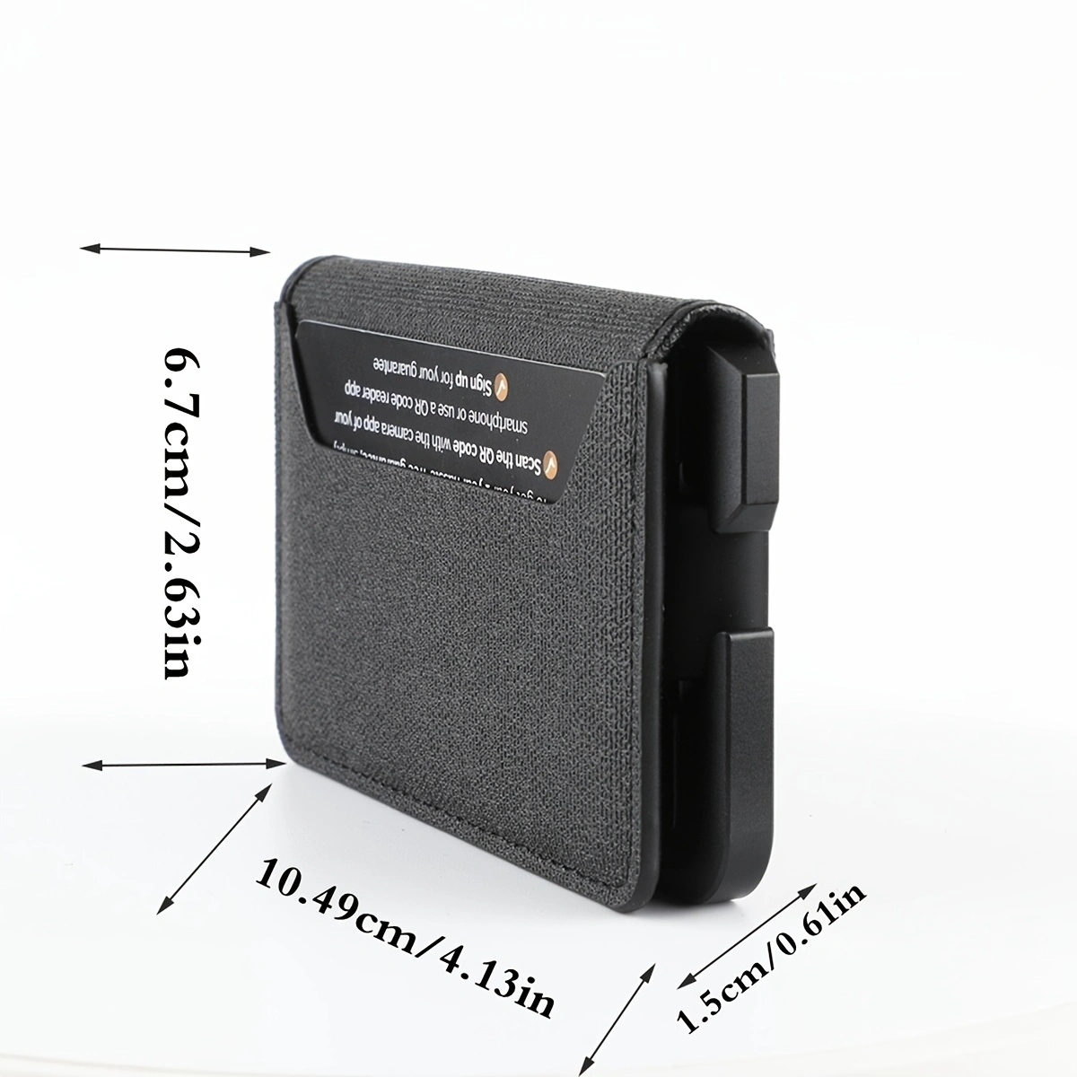 Men Smart Metal EDC Wallets wi - Edc Concealed Carry avaliação e preço