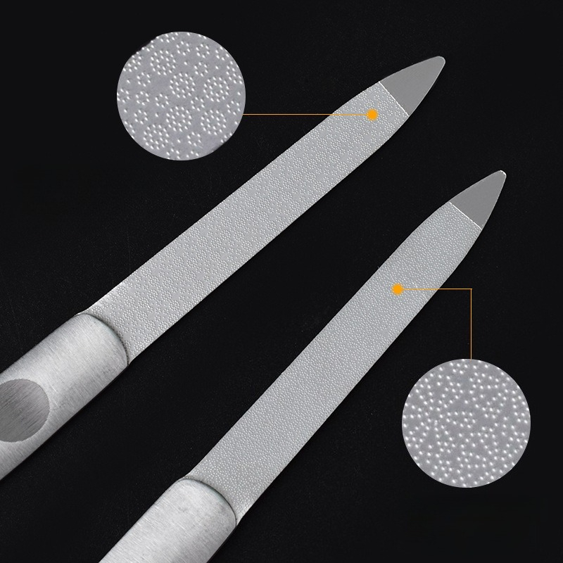 1PCS Professional Stainless St - Nail File Titanium avaliação e preço