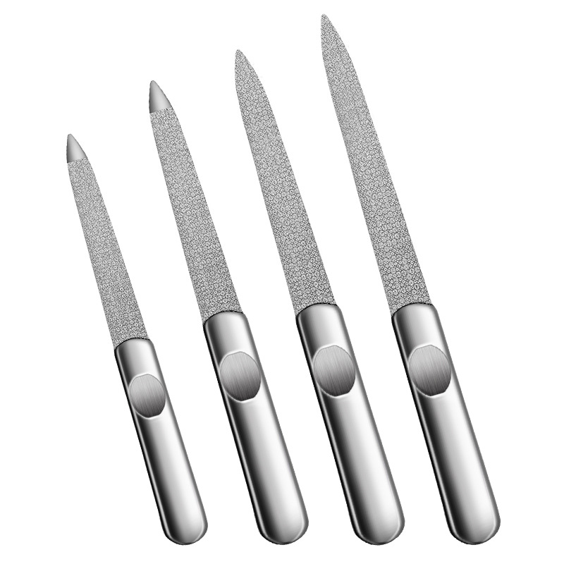 1PCS Professional Stainless St - Nail File Titanium avaliação e preço