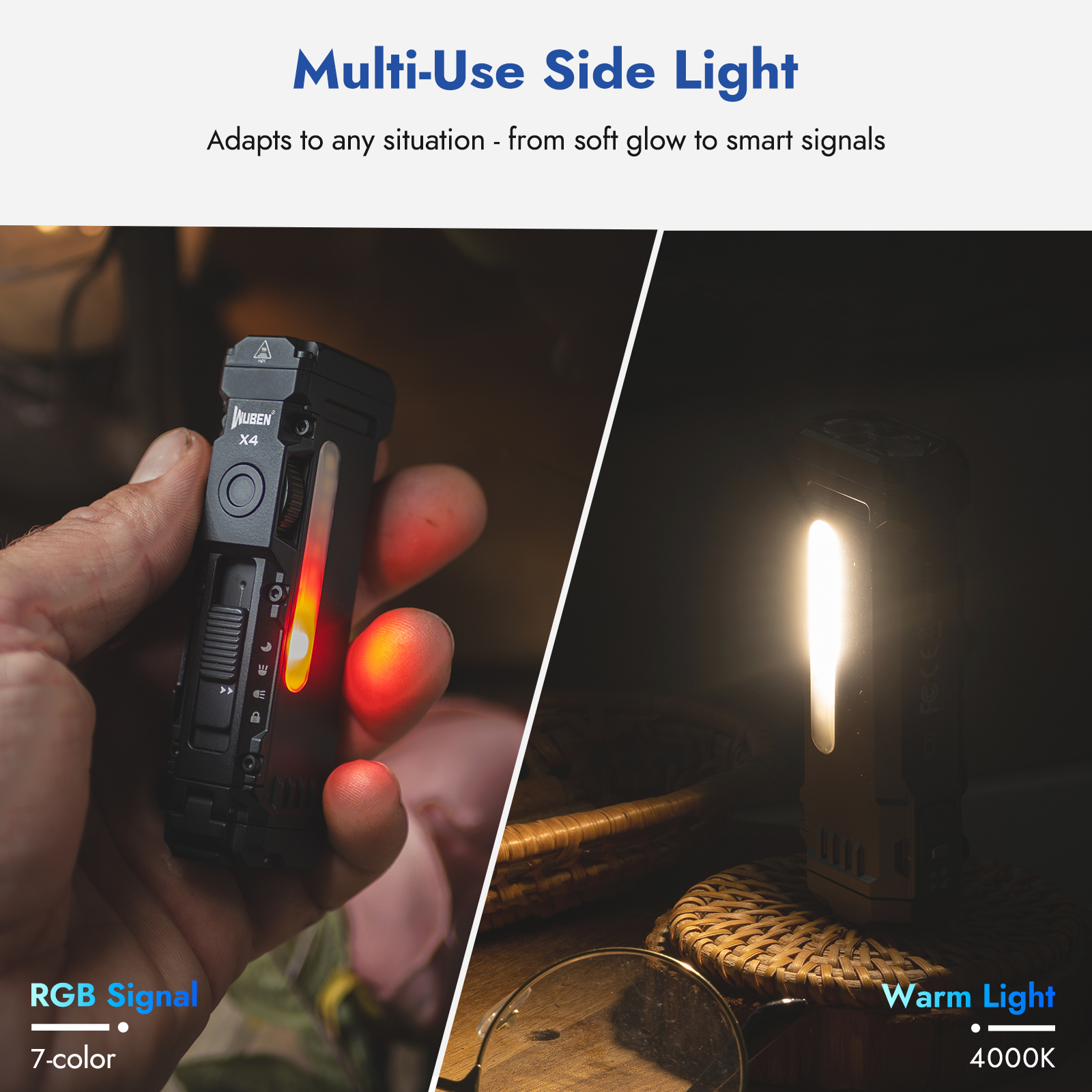 WUBEN X4 & G5 EDC Flashlight B - Edc Every Day Carry おもちゃ avaliação e preço