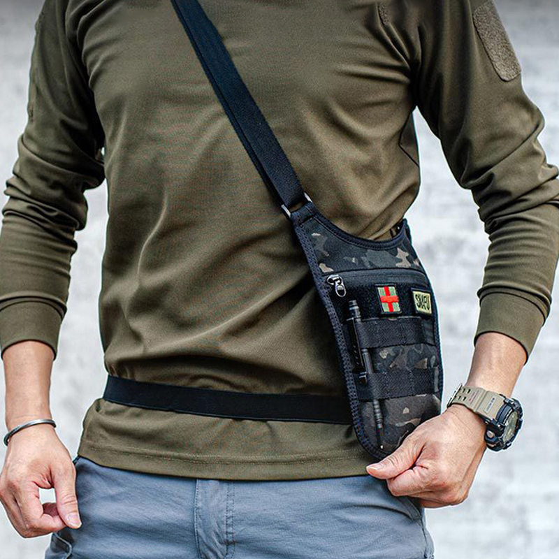 Underarm Tactical Shoulder Bag - Edc Concealed Carry avaliação e preço