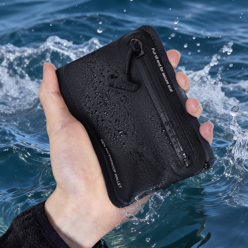 Waterproof Zipper Coin Purse O - Edc Carry Coins avaliação e preço