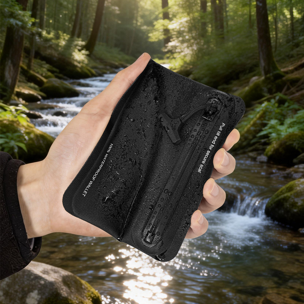 Waterproof Zipper Coin Purse O - Edc Carry Coins avaliação e preço