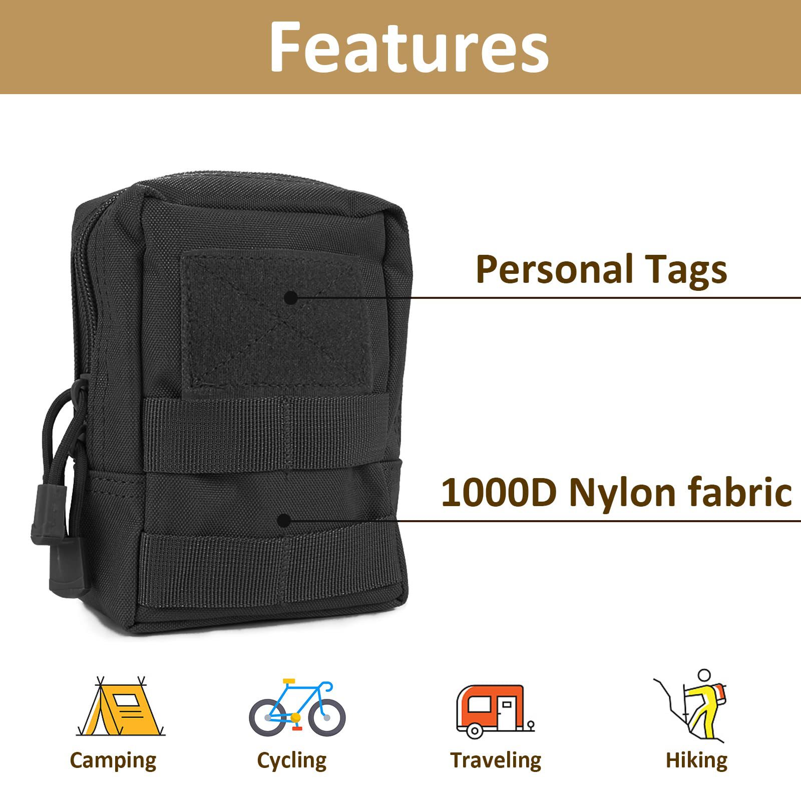 Tactical Molle Medical Accesso - Edc Carry Accessories avaliação e preço