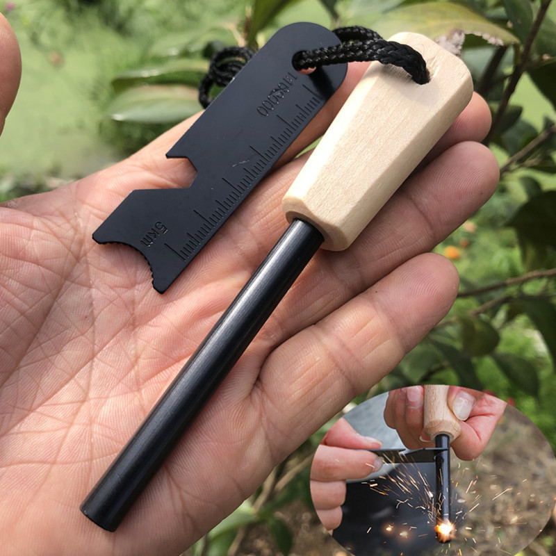 New Wilderness Survival Portab - Ferro Rod Striker avaliação e preço