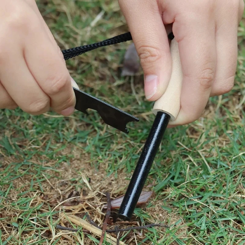 New Wilderness Survival Portab - Ferro Rod Striker avaliação e preço