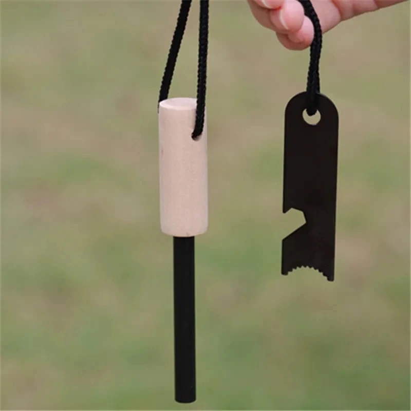 New Wilderness Survival Portab - Ferro Rod Striker avaliação e preço