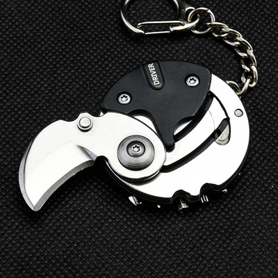 Mini EDC Folding Knife Coin Po - Edc Carry Coins avaliação e preço
