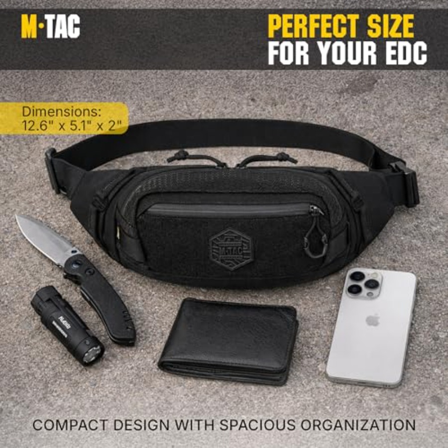 Military Tactical Mens Fanny P - Edc Concealed Carry avaliação e preço