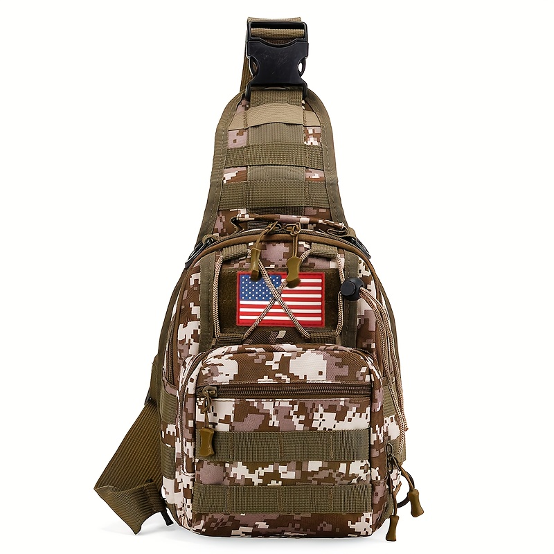 1pc 6.6gal Tactical Sling Back - Edc Carry Backpack avaliação e preço
