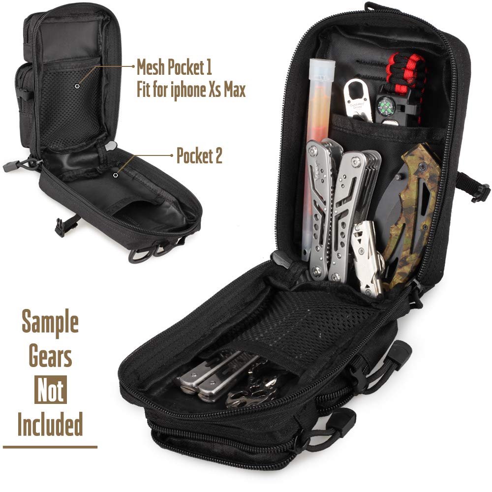 Tactical Molle Utility Pouch,  - Edc Carry Box avaliação e preço