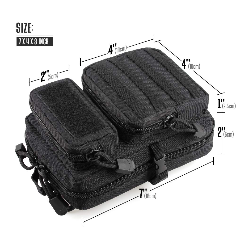 Tactical Molle Utility Pouch,  - Edc Carry Box avaliação e preço