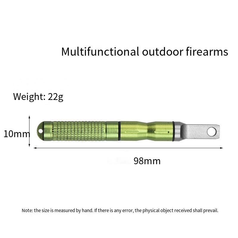 Portable Waterproof Flint Emer - Ferro Rod Striker avaliação e preço