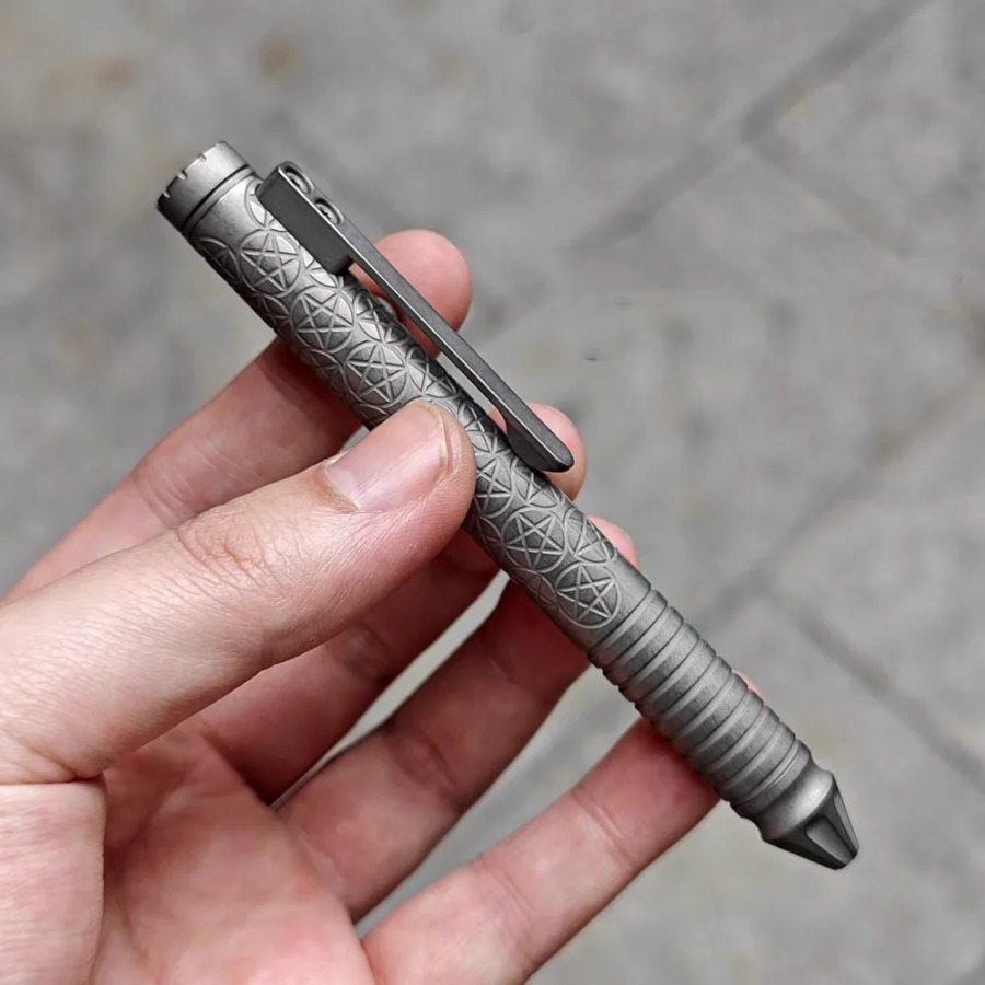 For EDC Titanium TC4 Alloy Pen - Edc Carry Box avaliação e preço