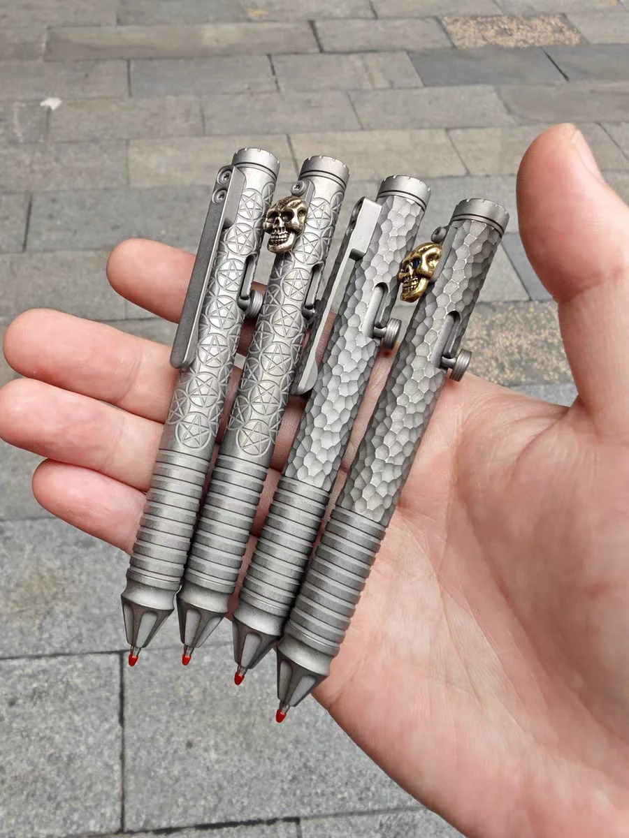 For EDC Titanium TC4 Alloy Pen - Edc Carry Box avaliação e preço