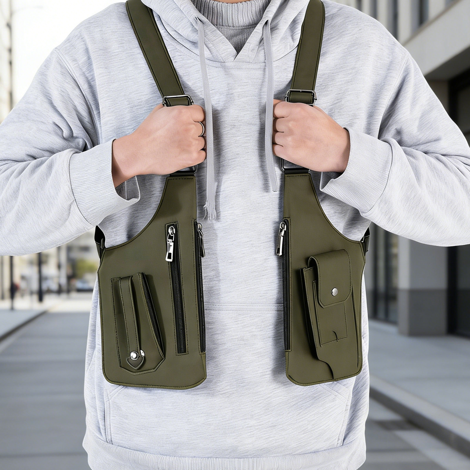 Tatical EDC Men's Chest Rigs A - Edc Carry For Men avaliação e preço