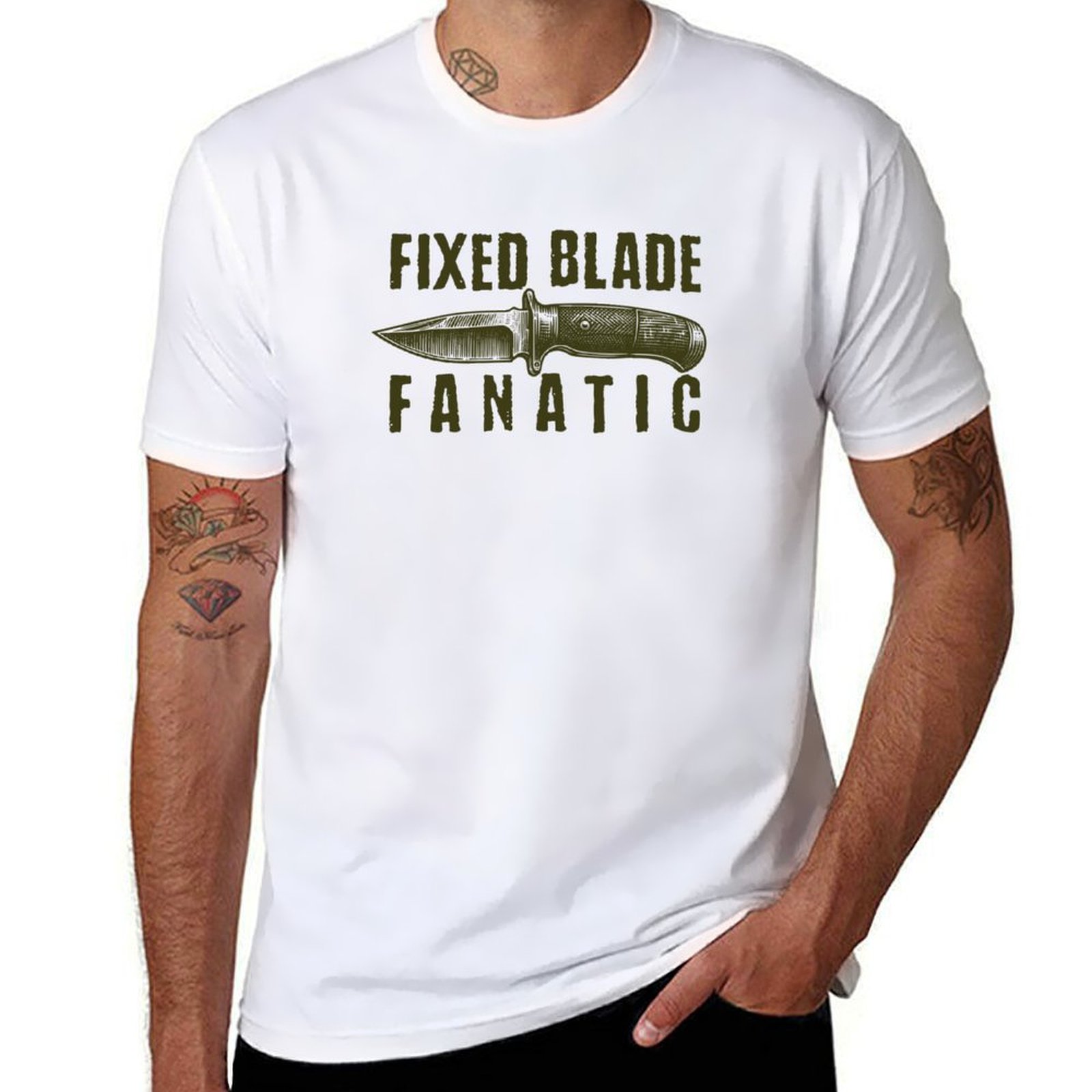 Fixed Blade Fanatic - Everyday - Edc Every Day Carry おもちゃ avaliação e preço