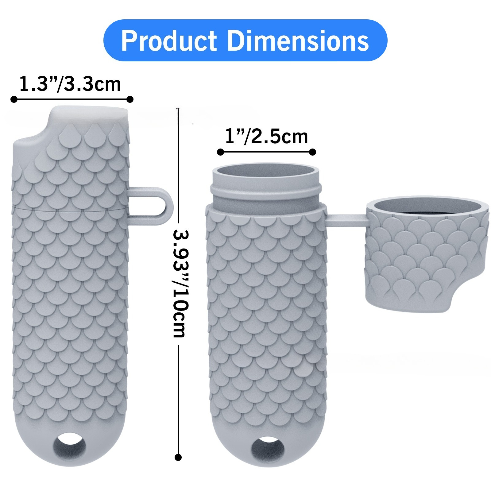 Waterproof Lighter Case Cover  - Ferro Rod Striker avaliação e preço