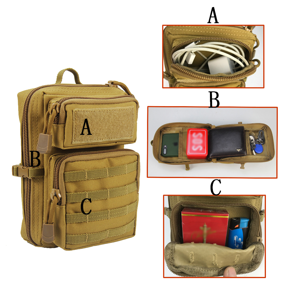 Tactical Molle Utility Pouch O - Edc Carry Box avaliação e preço