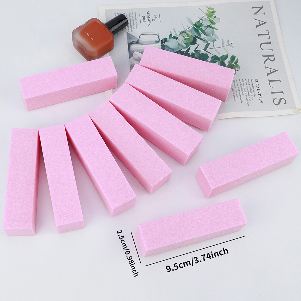 10PCS Nail Buffer Polishing Bl - Nail File Titanium avaliação e preço