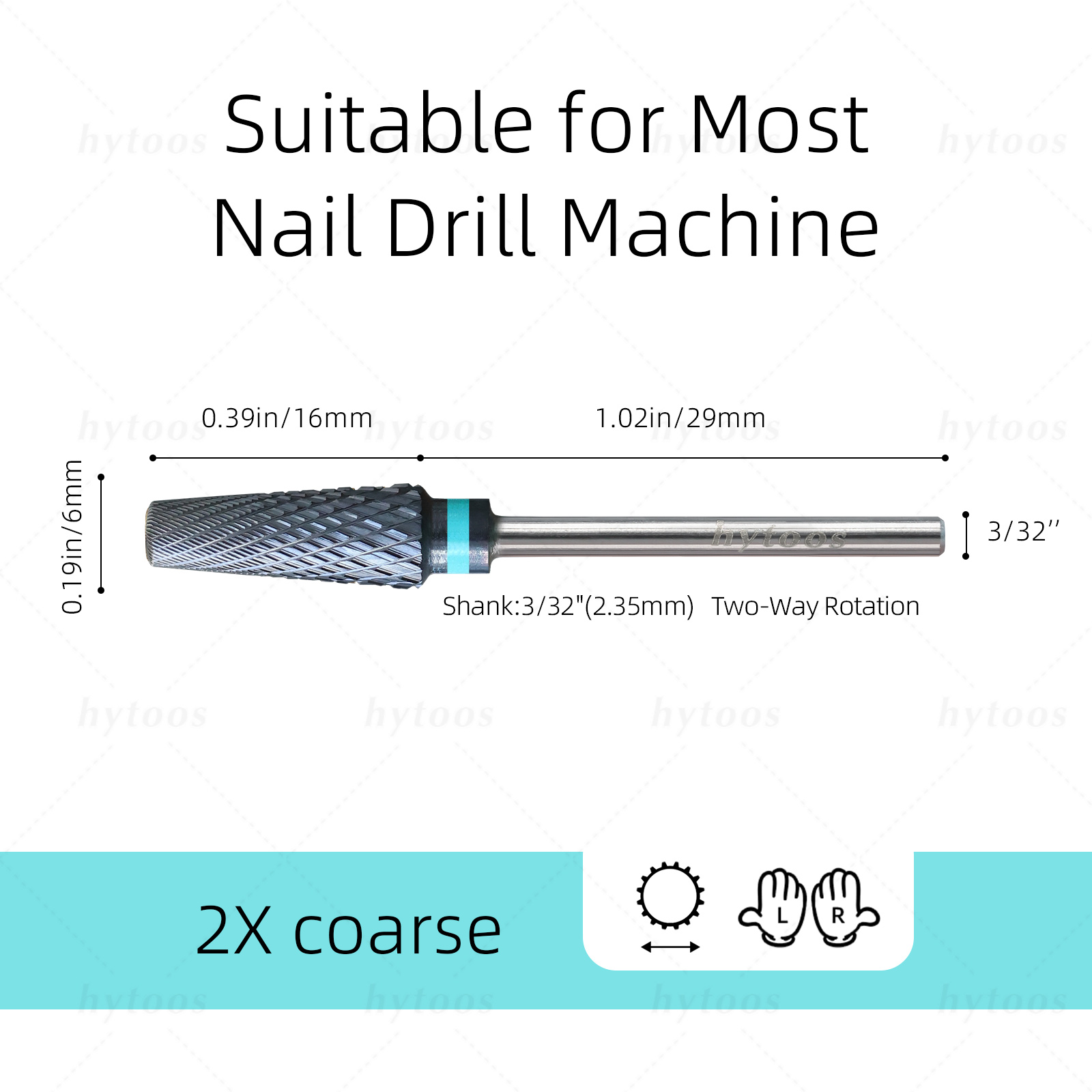 HYTOOS Safety 5 in 1 Pro Nail  - Nail File Titanium avaliação e preço