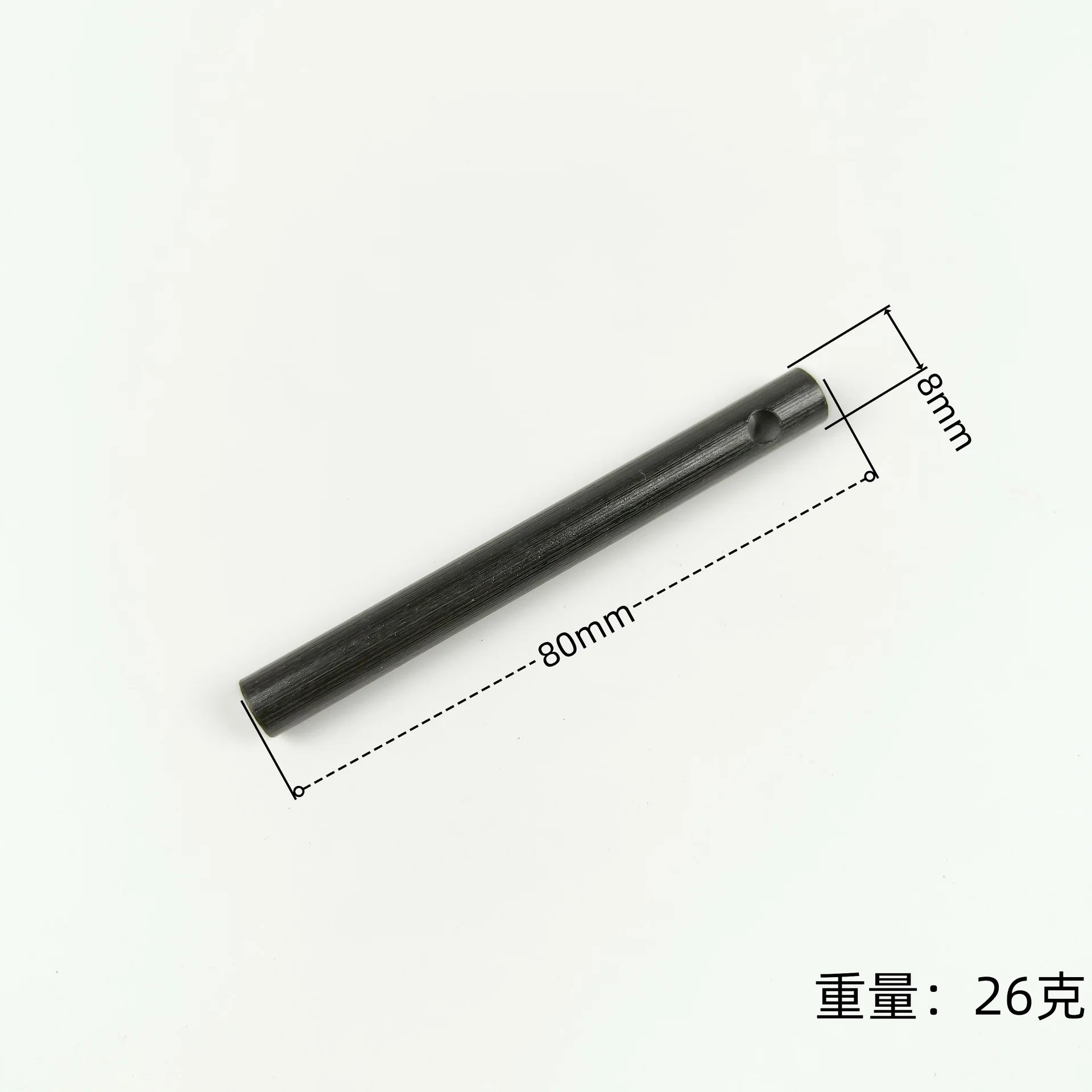 2PCS 8 * 80mm Perforated Campi - Ferro Rod Striker avaliação e preço