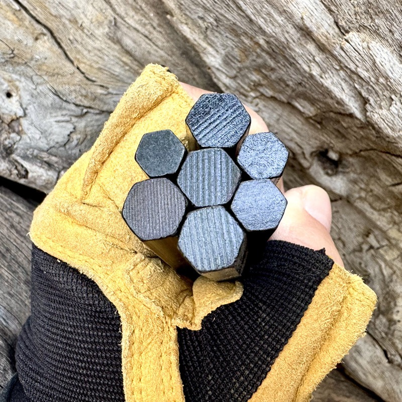 Hand Woven Rope Hexagonal Flin - Ferro Rod Striker avaliação e preço
