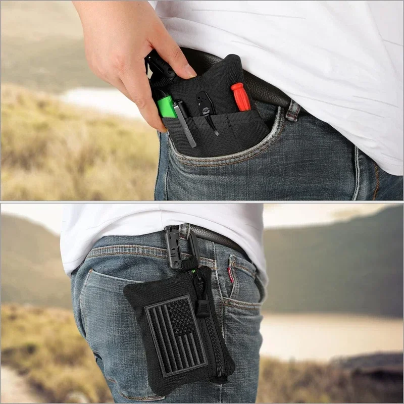 Tactical EDC Bag, EDC Organize - Edc Carry Coins avaliação e preço