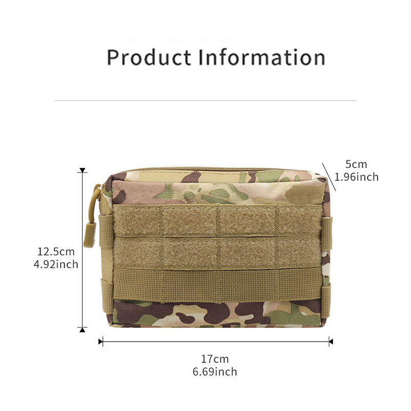 Tactical Molle Waist Pack 600D - Edc Carry Box avaliação e preço