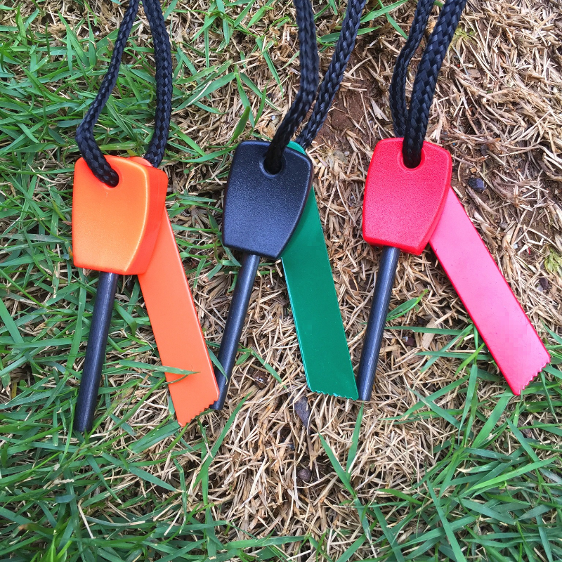 Mini Wilderness Survival Porta - Ferro Rod Striker avaliação e preço