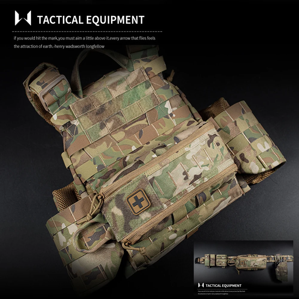 Camping First Aid Kit MOLLE Wa - Edc Everyday Carry avaliação e preço