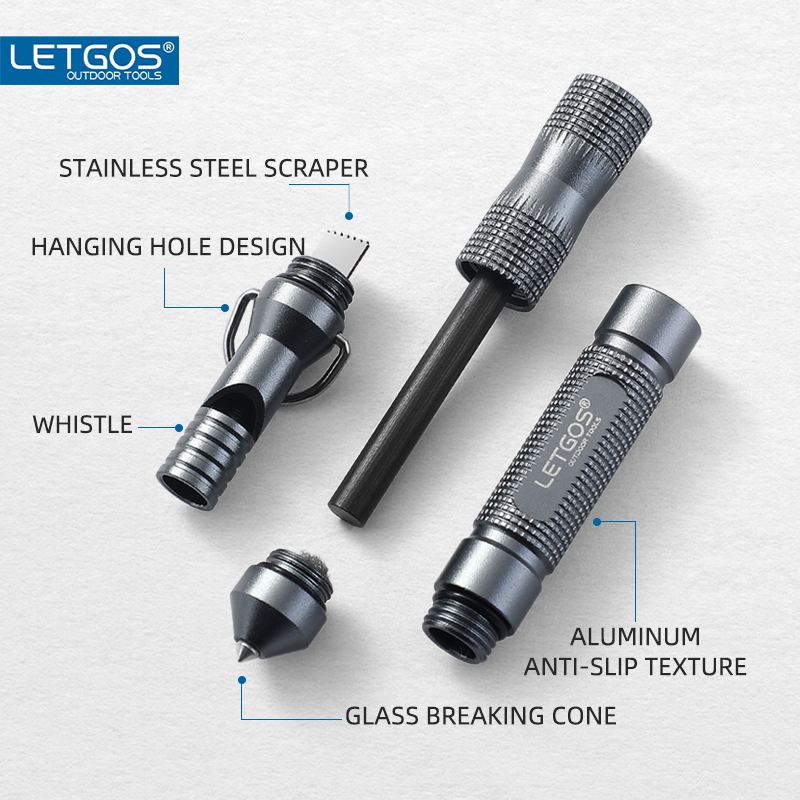 New Waterproof High Decibel Su - Ferro Rod Striker avaliação e preço