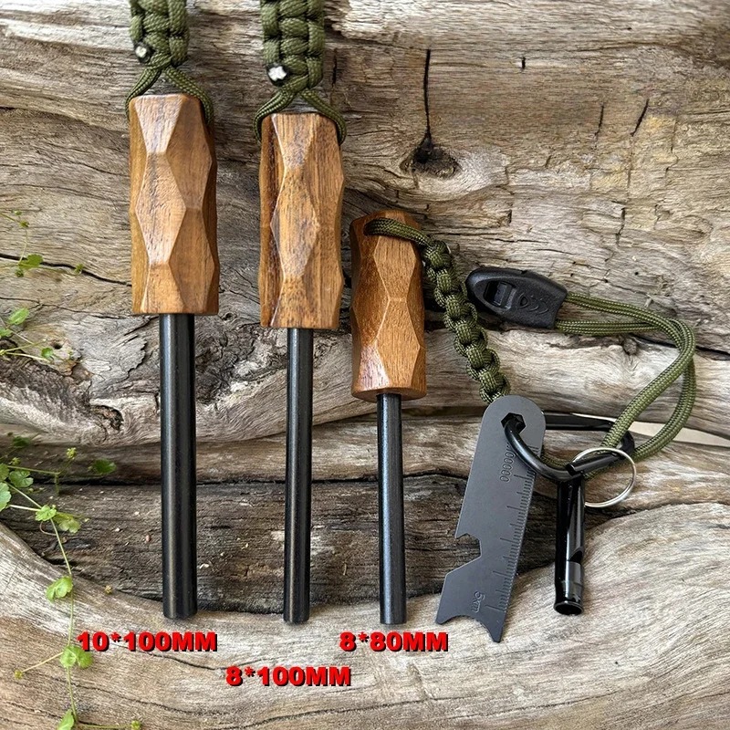 New Outdoor Flint Fire Starter - Ferro Rod Striker avaliação e preço