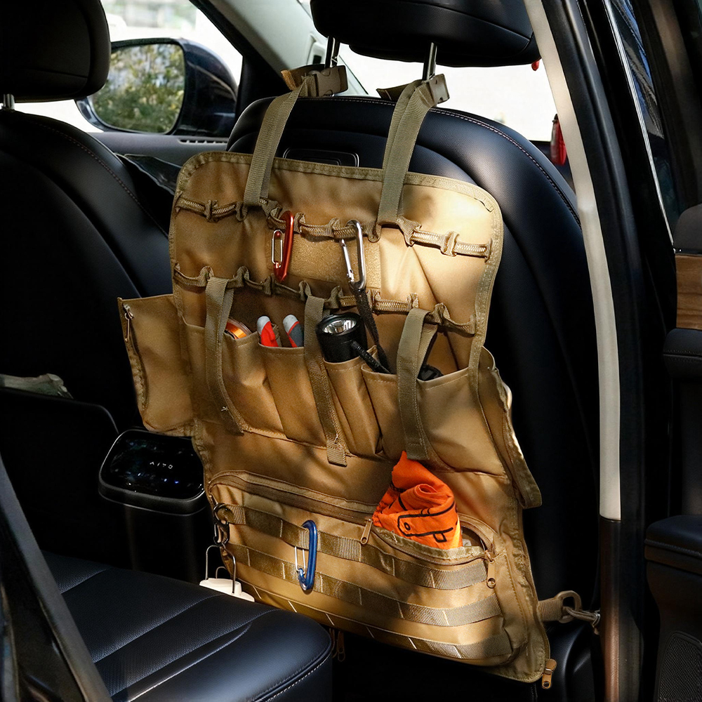 Tactical MOLLE Seat Back Organ - Edc Car Carry avaliação e preço