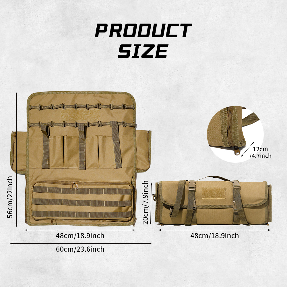 Tactical MOLLE Seat Back Organ - Edc Car Carry avaliação e preço