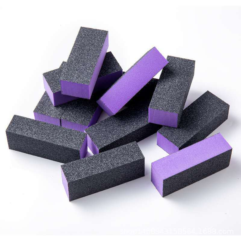 10/20/50pcs 3 Side Sponge Nail - Nail File Titanium avaliação e preço