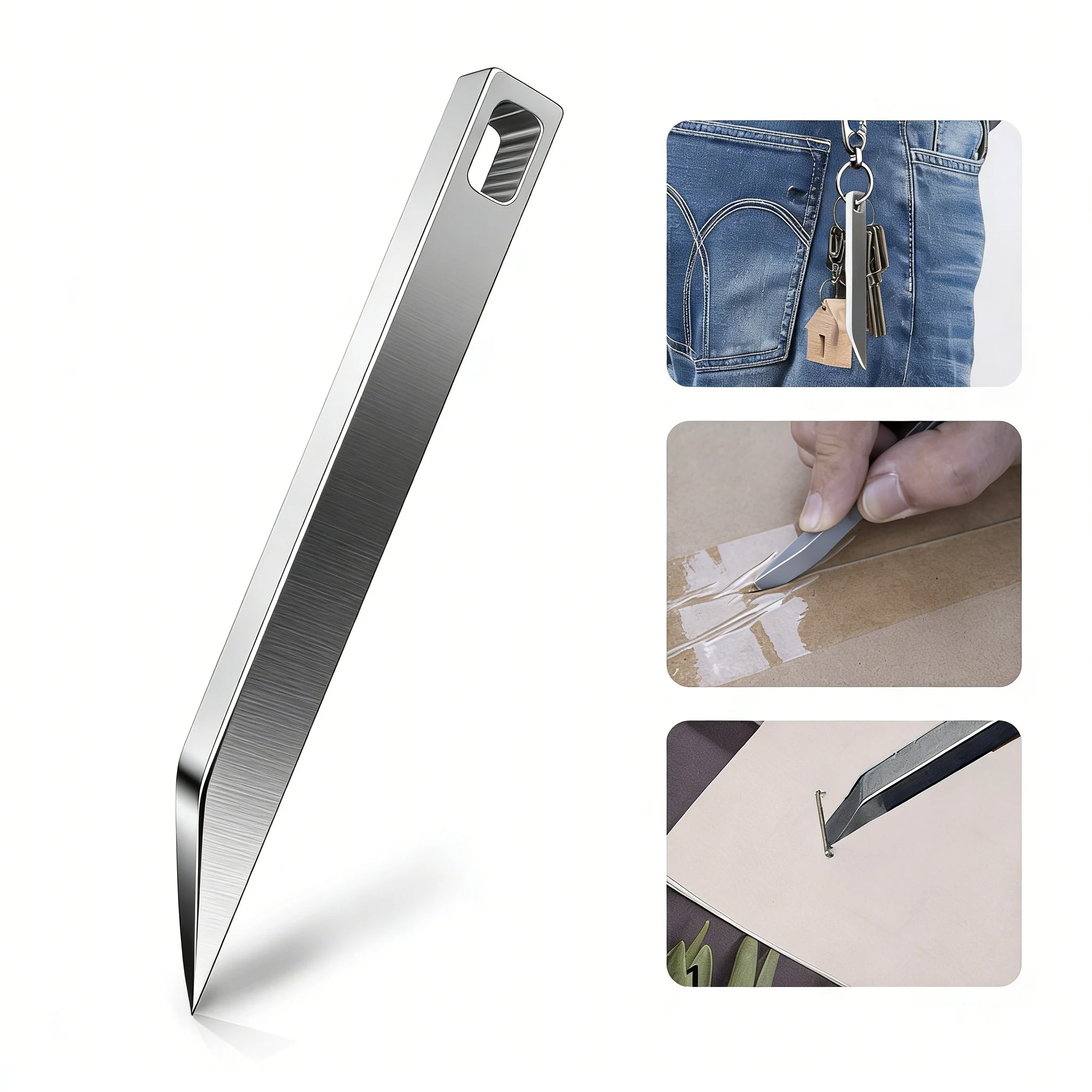 Heavy Duty Keychain Prybar EDC - Edc Everyday Carry avaliação e preço