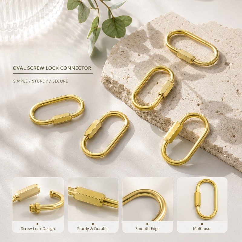 Solid Brass Screw Type D-Ring  - Edc Car Carry avaliação e preço
