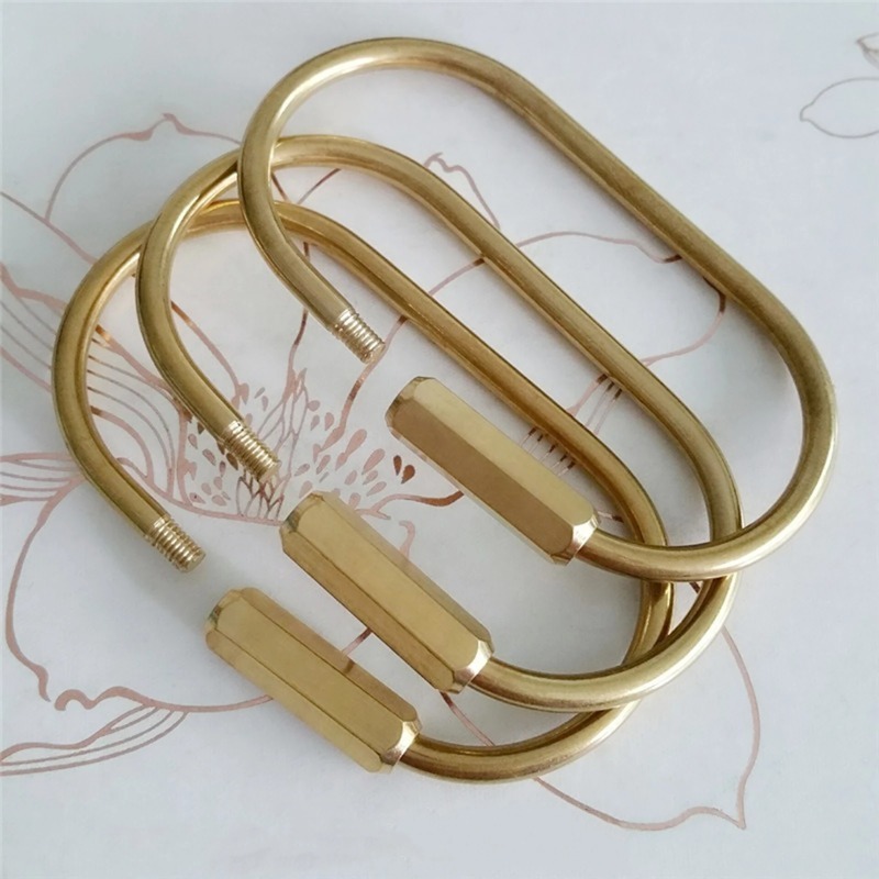 Solid Brass Screw Type D-Ring  - Edc Car Carry avaliação e preço