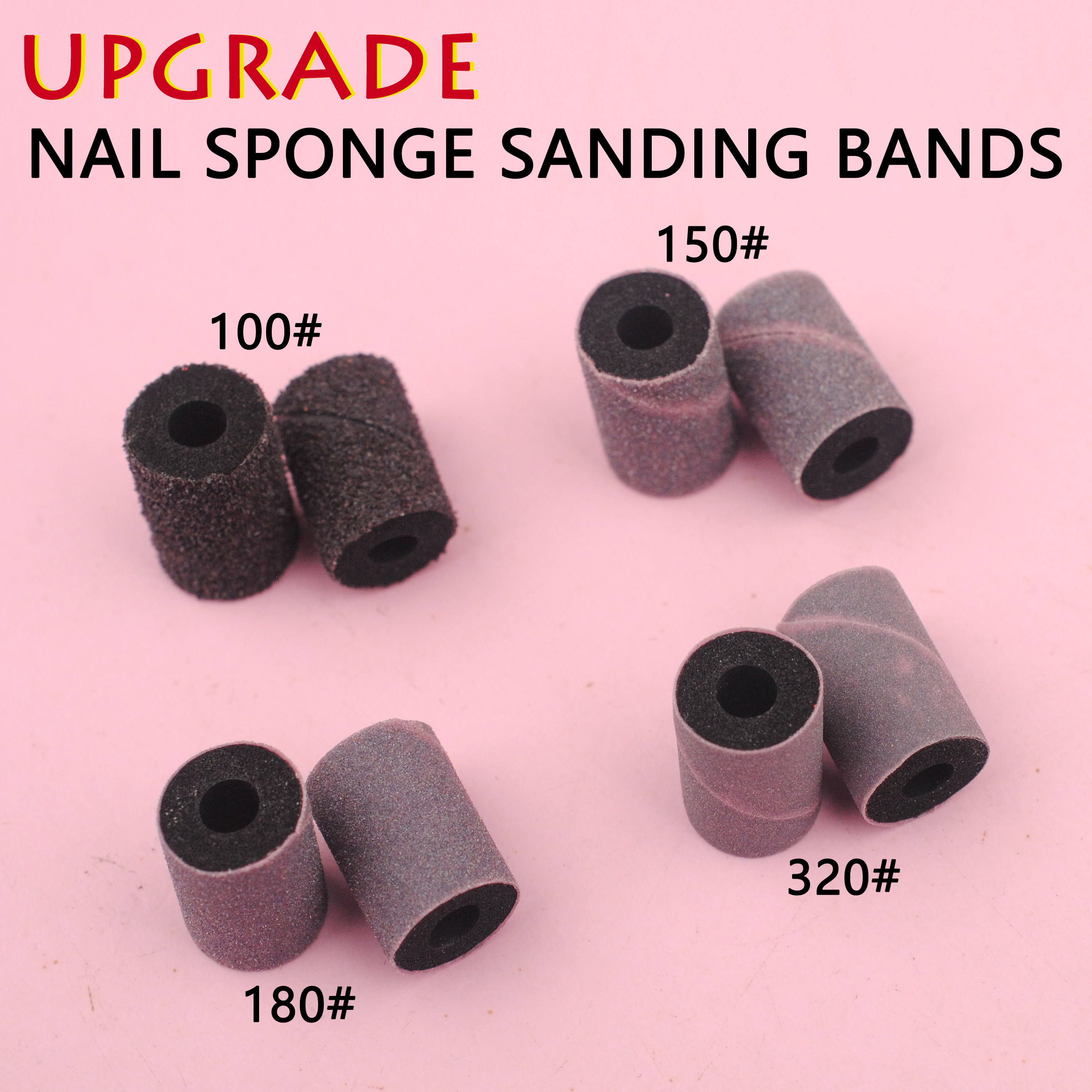 Nail Drill Buffer Bands,Soft S - Nail File Titanium avaliação e preço
